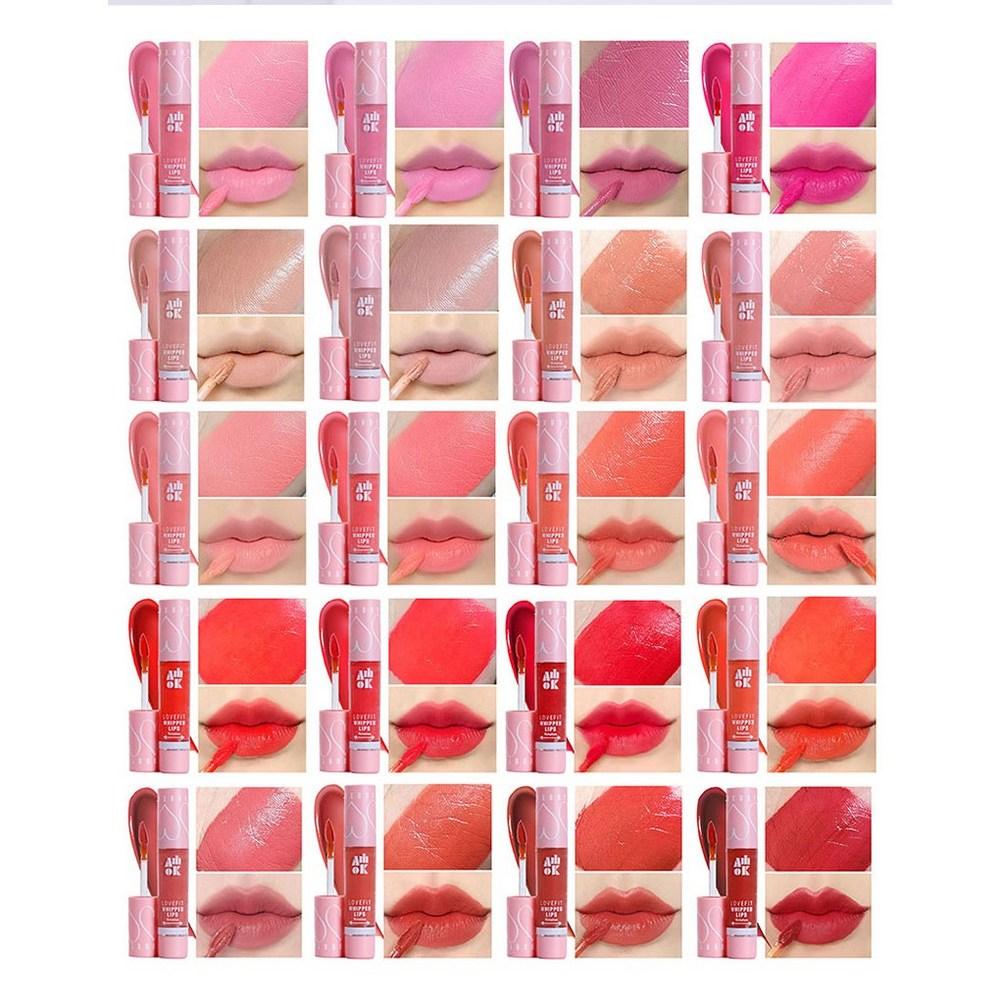 Тинт для губ Amiok Love Fit Whipping Lips Tint 4 г, M127 Coralize, 5 г, 1 шт.