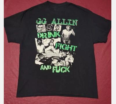 Новый напиток GG Allin 1982 Подарок для фанатов Унисекс Футболка