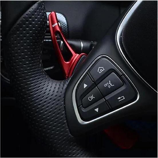 Рулевое колесо алюминиевый переключатель лезвие для Mercedes Benz ABCE GLE класс W176 W205 W246 C117 W218