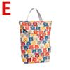 Baby Diaper Bag Organizer Reusable Waterproof Wet/Dry Cloth Bag Mummy Storage Nappy Bag for Disposable Diaper Clothing