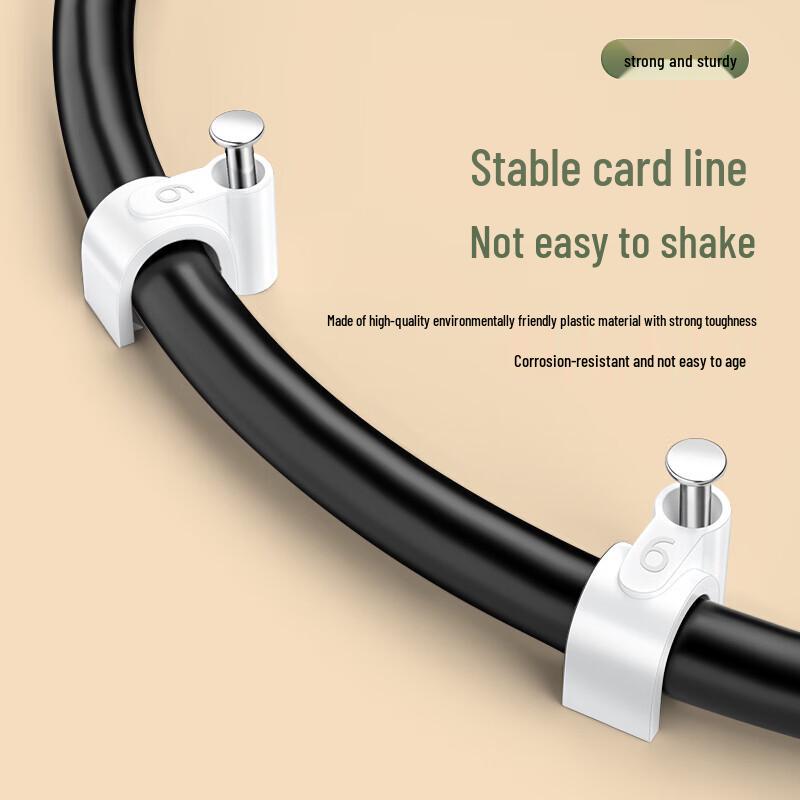 Nuan Zhi Yuan Round Steel Nail Cable Clips