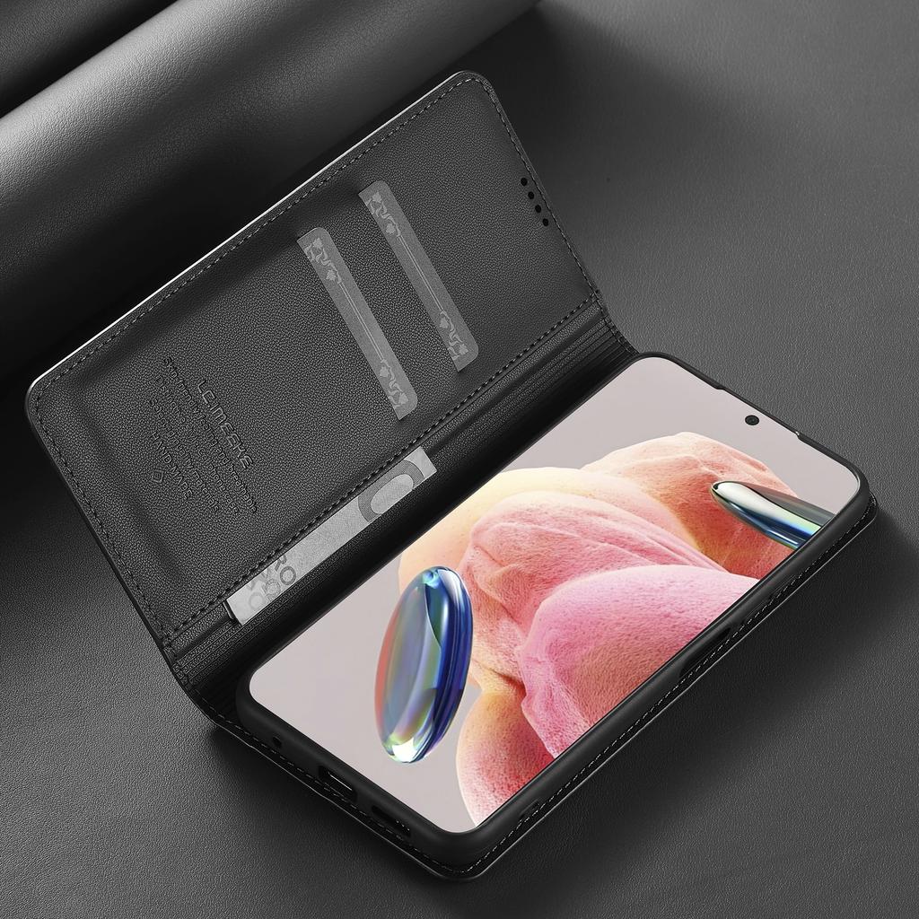 Деловой откидной кожаный чехол для Xiaomi Redmi Note 14 Pro 4G 5G Магнитный чехол-кошелек для телефона для Redmi Note 13 12 11 Pro