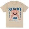 Japanese Style Sumo Wrestling Graphic T Shirt Men Women Fashion 90s Vintage T-shirts Oversized Cotton Casual T-shirt Streetwear