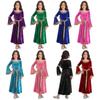 Girls Medieval Princess Costume Renaissance Costume Robe Retro Gown Dress for Halloween Cosplay Dress Up