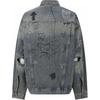 Balenciaga Джинсовая куртка Свободный крой Мужская Синяя 721708TOW664036