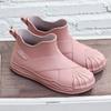 Fashion 2024 New Women's Fashion Outdoor Non-Slip Waterproof Rubber Boots Rain Boots Thick-Soled Rain Boots Women's Pull-On Rain Boots