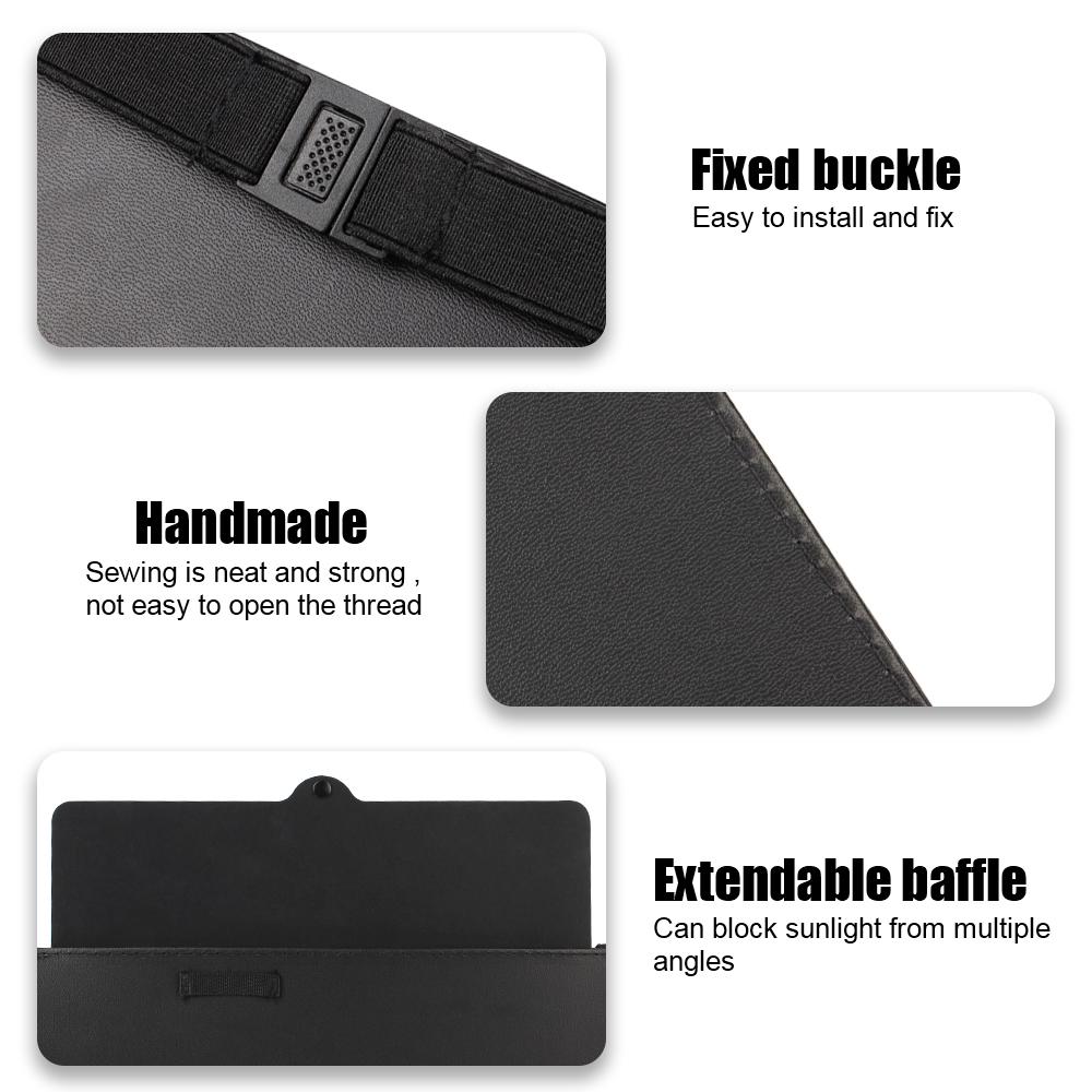 Блокатор УФ-лучей для автомобилей Аксессуары Блокировка солнечного света Универсальный Антибликовый Солнцезащитный козырек для автомобиля Солнцезащитная шторка на стекло автомобиля