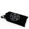 Velvet Tarot Card Storage Bag Six-Pointed Star Pattern Beam Pokemon Loading Board Game Cards Pouch