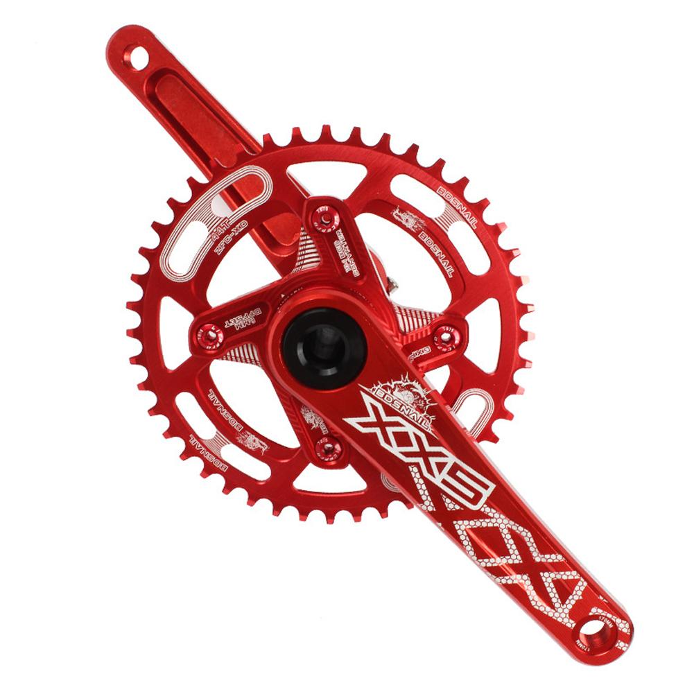44T/46T/48T/50T/52T звездочка для горного велосипеда MTB велосипедная шатунная система алюминиевая узкая широкая звездочка BCD 104