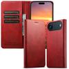 Совместимый с iPhone 17 Pro Max и Samsung S25 Ultra кожаный чехол-книжка с отделением для карт и подставкой