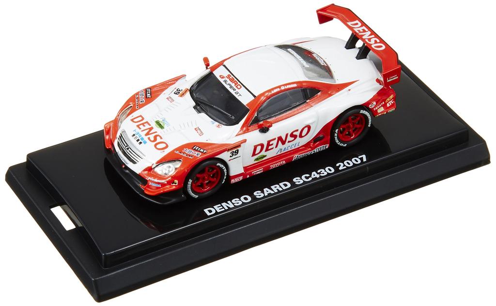 Kyosho Original Denso Third SC430 2007 Готовая модель 1/64