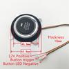Universal LED Engine Push Start Stop Button Ignition Starter Engine Starter Switch Working With Keyless Entry & Push Start System
