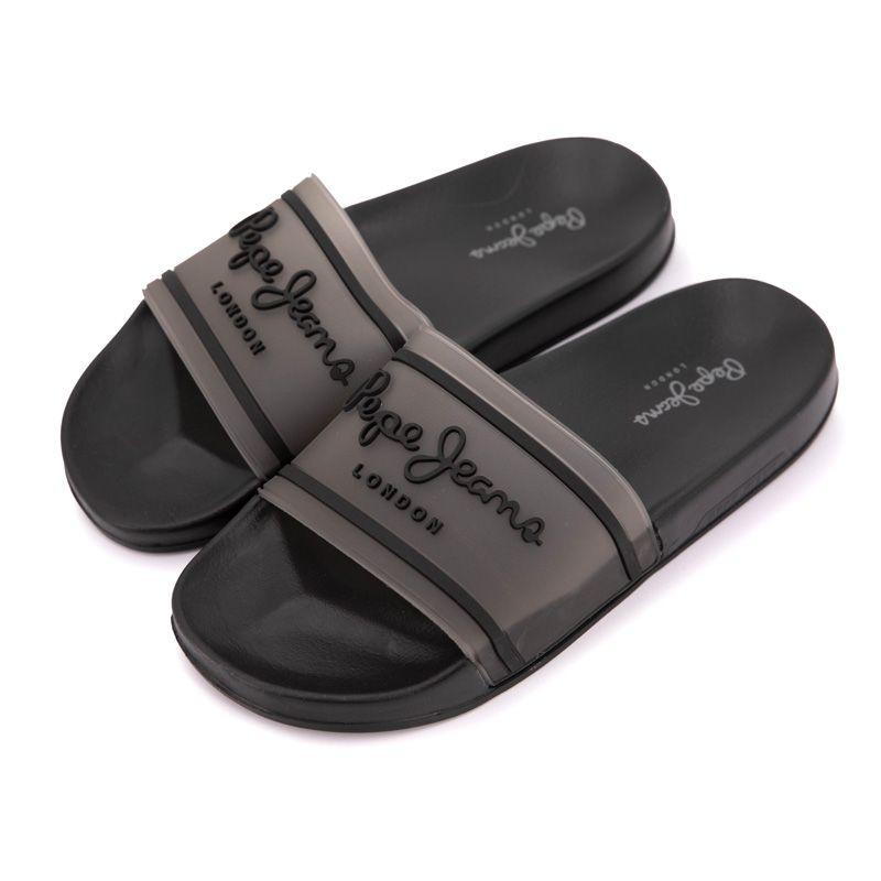 Женские шлепанцы с логотипом PEPE JEANS