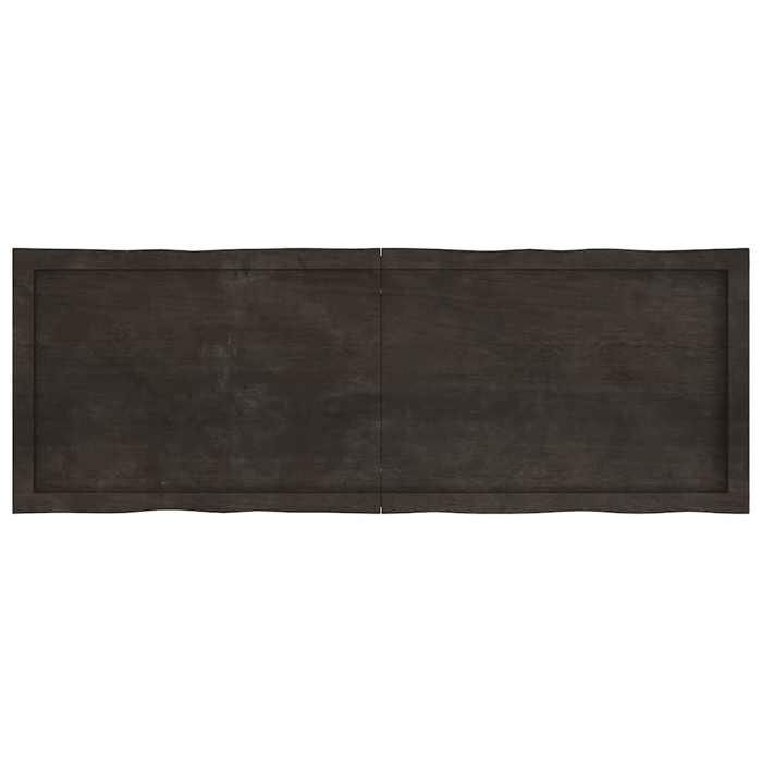 VidaXL Table Top Solid Oak Wood Treated Matching Edge 364031