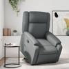 VidaXL Recliner Armchair, Relaxation Chair with Backrest, Seat with Armrests, Living Room TV Armchair, Modern, Grey 3205153