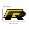 Golf 3 4 MK3 MK4 2026 Горячее Для VW VOLKSWAGEN Для Volkswagen VW R Rline Логотип Металлическая Решетка Радиатора Автомобиля Значок Наклейки На Задний Багажник Pol