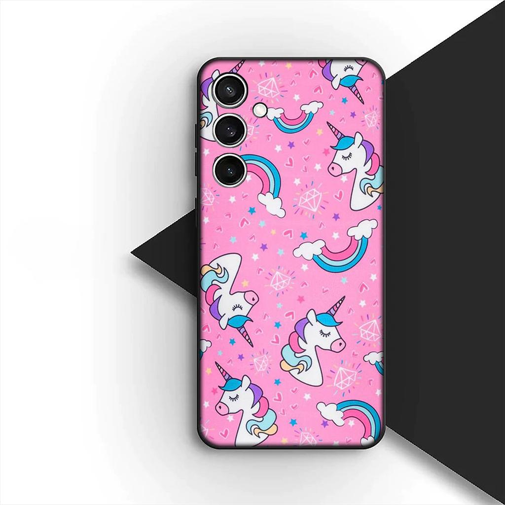 Protective Cover for Motorola Moto Edge 70 60 Fusion NEO Pro G56 G96 G04 G05 20 G Stylus Casing Phone Case Unicorn Cartoon