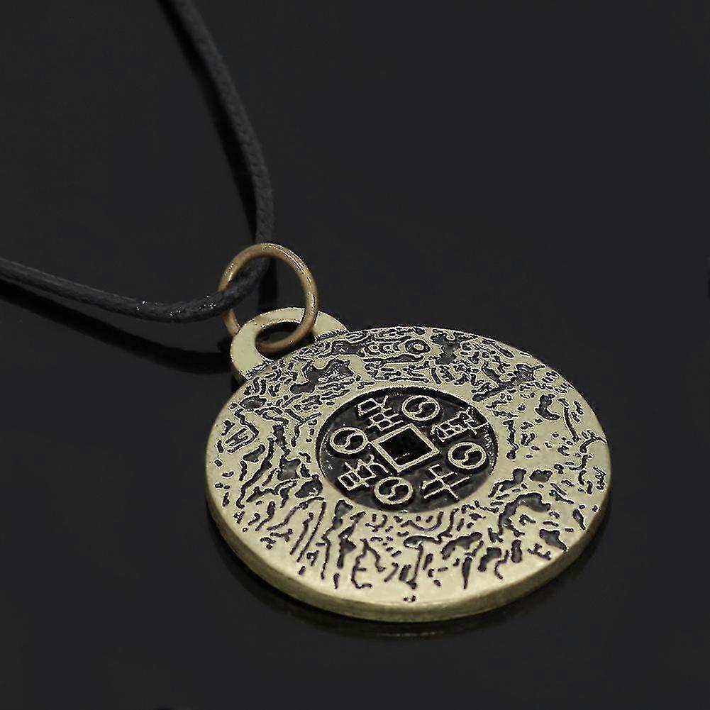 The Properties Of Feng Shui Money Amulet Necklace Vintage Style Jewelry Gift For Men Women (ruigou)