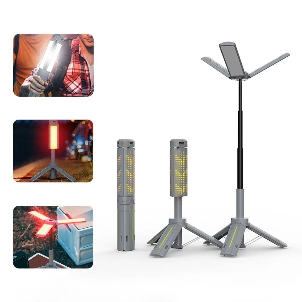 Stepless Dimming Portable Telescopic Lantern Outdoor Waterproof Lamp Outdoor Activities