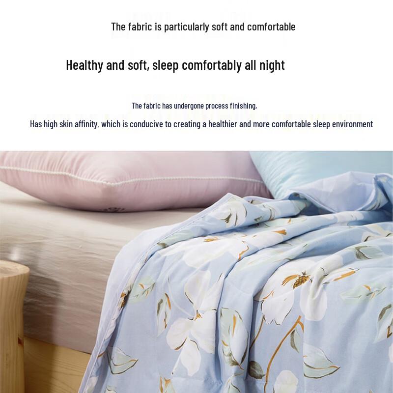 LOVO Eve Garden Antibacterial Summer Quilt