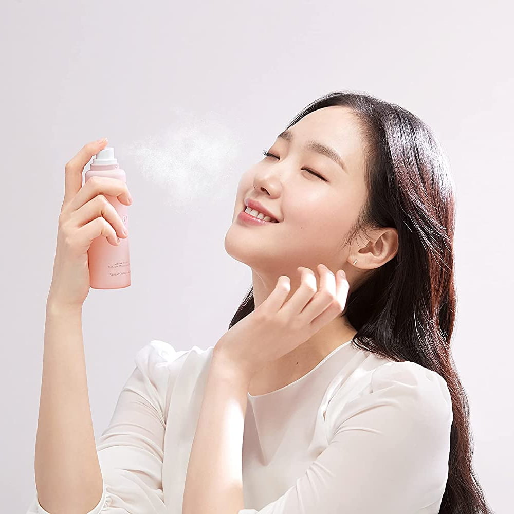 KAHI Ампула с коллагеновым спреем Wrinkle Bounce Mist 120 мл