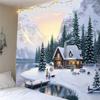 Bedroom Living Room Room Home Decor Tapestry Christmas Wall Hanging Room Decor Backdrop Fabric