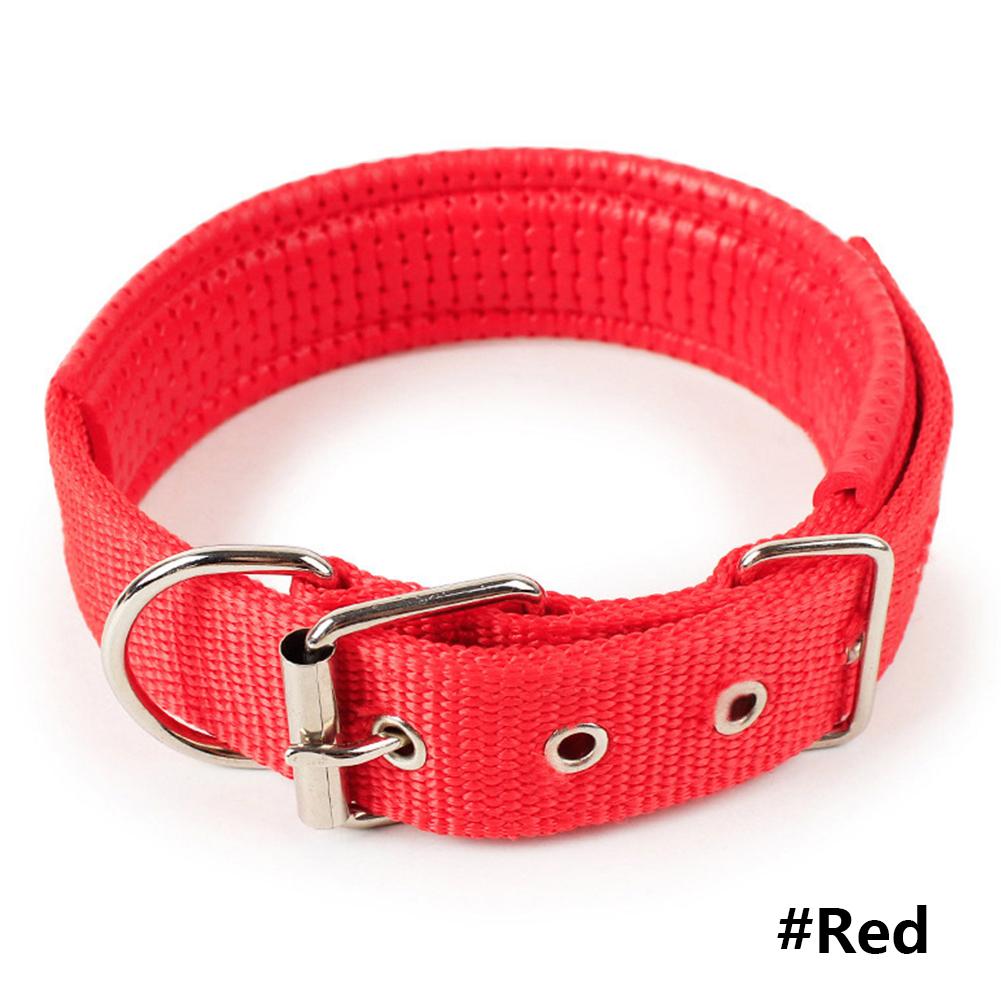 Регулируемые нейлоновые ошейники для собак, шейный ремень для домашних животных, защитное кольцо для маленьких и больших собак, кошачье шейное кольцо для Тедди, питбуля, бульдога, бигля, продукт для домашних животных