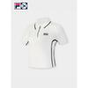 Fila Женский вязаный короткий топ-поло для тенниса