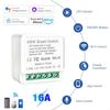 16A 20A WiFi Smart Wireless Switch 2-way Control Mini Smart Breaker APP Control AC100-240V Work With Alexa Google Home Cozylife