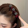 Fashionable Luxurious Rhinestone Side Clips Hair - Braiding Clips Side Bangs and Front - Forehead Broken - Hair Delicate