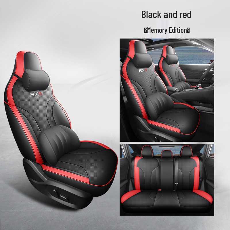 Leather Car Seat Cushion for Roewe RX5 - All-Season, Five-Seater Design
