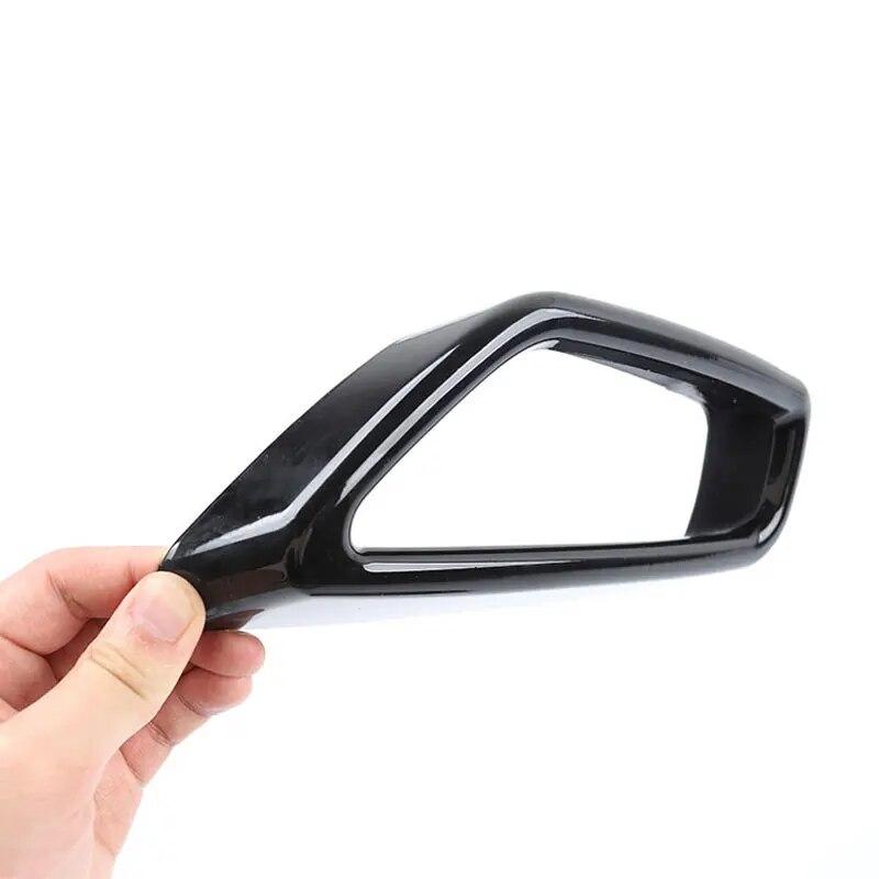 2 шт., глянцевый черный автомобильный глушитель из АБС-пластика, выходная крышка выхлопной трубы, накладка для BMW 5 6 серии GT G30 G38 G32 2018