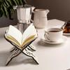 Wooden Book Shelf Holder Holy Prayer Book Stand Wooden Plaque Islamic Eid Ramadan Mubarak Home Decoration New Wood Centerpieces Small Bookshelves