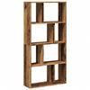 VidaXL Bibliothèque vieux bois 60x20x120 cm bois d'ingénierie, étagère, étagère de rangement, support à livres, étagère à 858154
