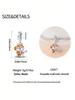 Charms Plata Autumn Owl Squirrel Beads Charm Copper Plated Fit Charms Copperoriginal Bracelet For Jewelry Making Diy Charm