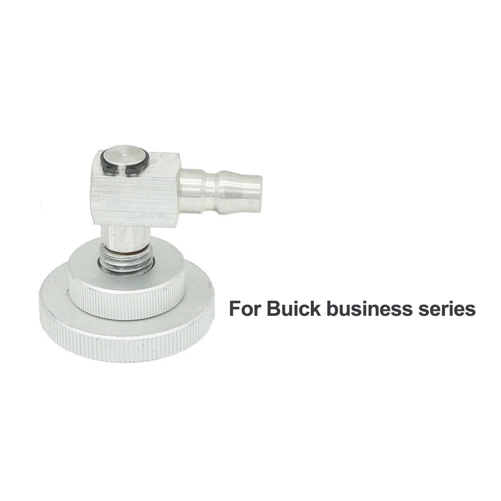Aluminum Alloy Car Master Cylinder Brake Bleeder Cap Adapter for Manual Brake Power Fluid Bleeding Pneumatic Brake Fluid Bleeder