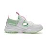 Li Ning Kids Sports Lifestyle Series Fashion Casual Low-Top Sneakers Детские кроссовки Standard-White Fluorescent-Water-Green YKCS136-4