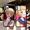 Чехол для телефона Anime Himiko Toga, силиконовый чехол из ПК+ТПУ для iPhone 11 12 13 Pro Max 8 7 6 Plus X SE XR, твердые чехлы