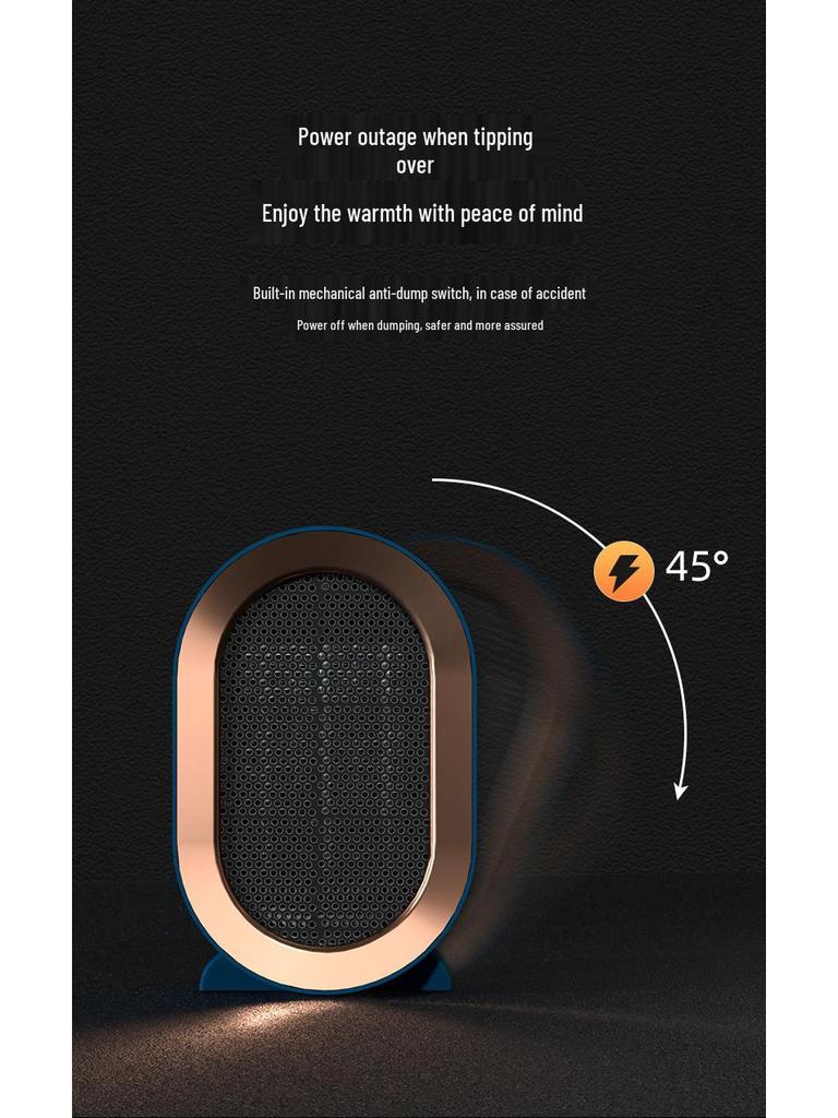 Компактный настольный обогреватель высокой мощности для общежития и дома