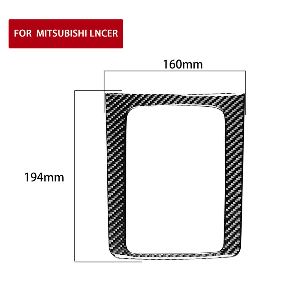 Накладка на крышку механической коробки передач под карбон подходит для Mitsubishi Lancer 2010-2015