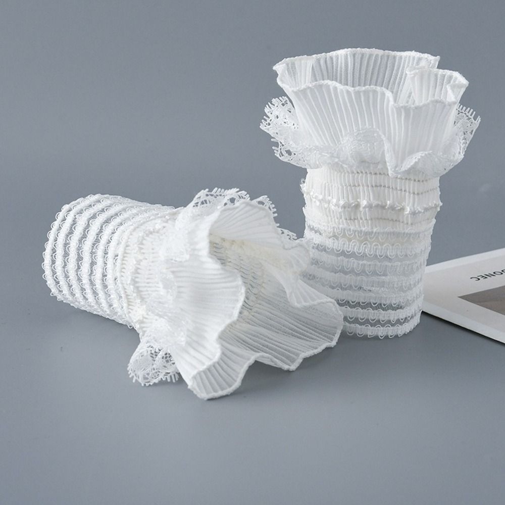 Съемная накладная манжета Многослойная оборка Кружевная манжета Новые манжеты для свитера