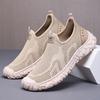 Fashion Summer Men's Shoes New Breathable and Odorless Mesh  Men's Sneaker Shoes Lazy Versatile Men's Single Shoes Sale