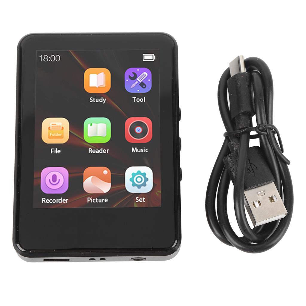 MP3-плеер 2,8-дюймовый сенсорный экран, воспроизведение видео с динамиком, электронные книги, шагомеры, портативное музыкальное устройство