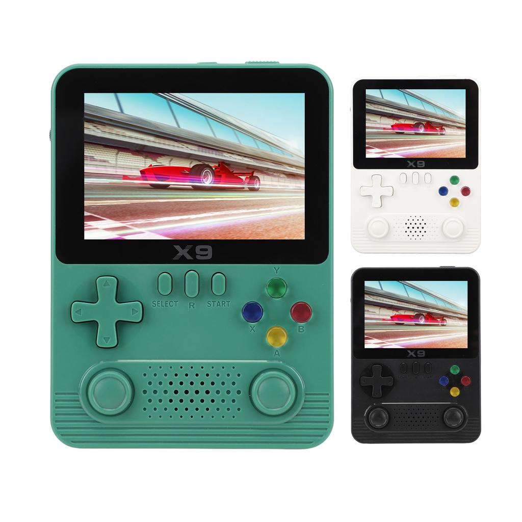 Портативная игровая консоль с картой памяти 32G, игровая консоль в стиле ретро, поддерживает 11 эмуляторов, 3,5 дюйма, IPS 