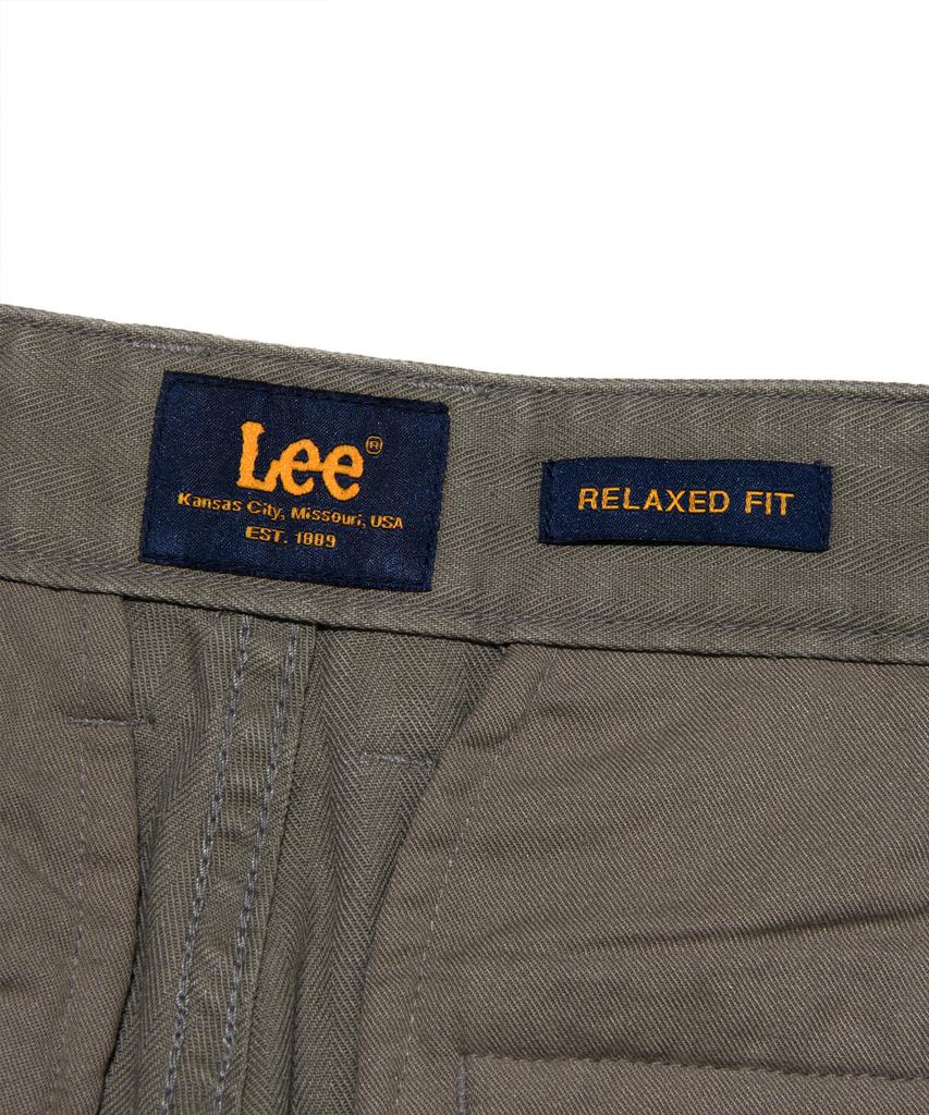 LEE Herringbone Cargo Pants Gray