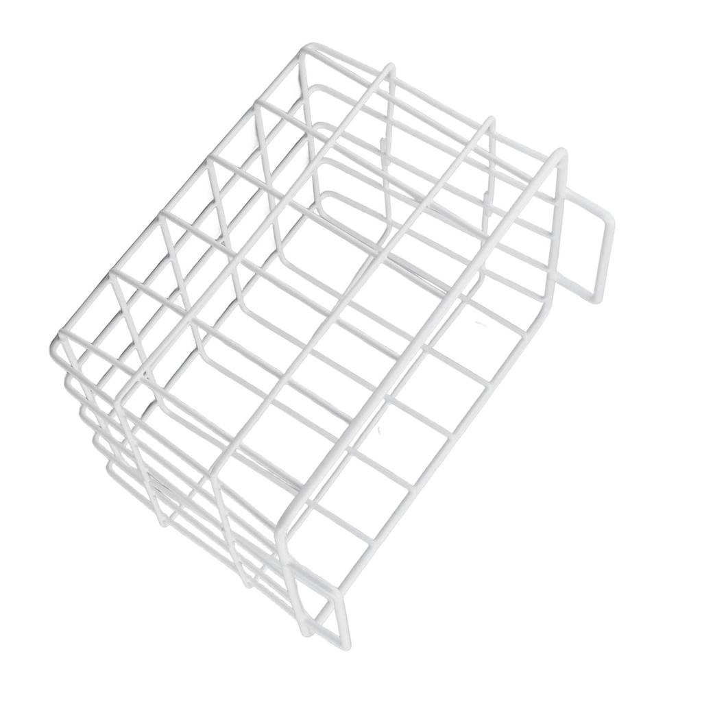 Fridge Freezer Basket Multipurpose Large Capacity Metal Wire Storage Basket for Refrigerator Bathroo