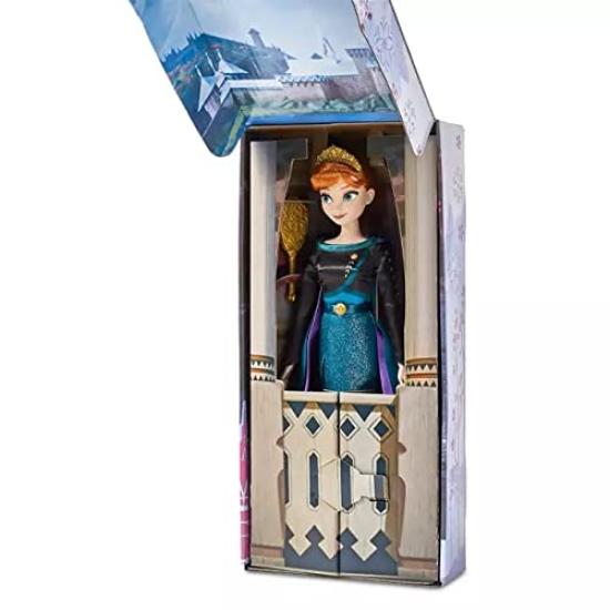 Классическая кукла Анна из мультфильма «Холодное сердце 2» Disney 2021 с аксессуаром-расческой  Классическая кукла Анна – Холодное сердце 2 – 11 12'' [Б/У]
