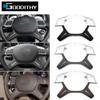 Car Steering Wheel Cover Trim Panel Replacement For Mercedes Benz C E M ML GL GLS G Class W204 W212 W166 W463