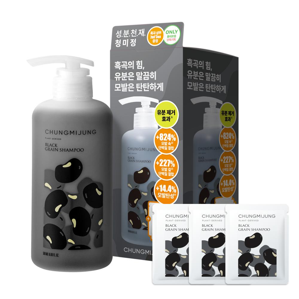 ChungMiJung Шампунь Black Grain 500 мл (Одиночный элемент/Планируемый)