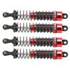 RC Oil Filled Shock Absorber 1 10 Scale 95mm High Strength Aluminum Alloy RC Shock Absorber Oil Damper Red